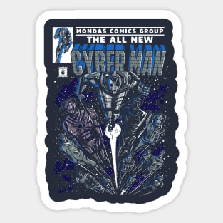 Cyber-Man Sticker